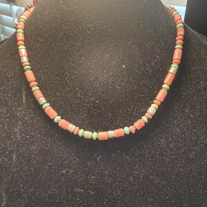 Necklace by Carolyn Pollack, with sterling silver accents
